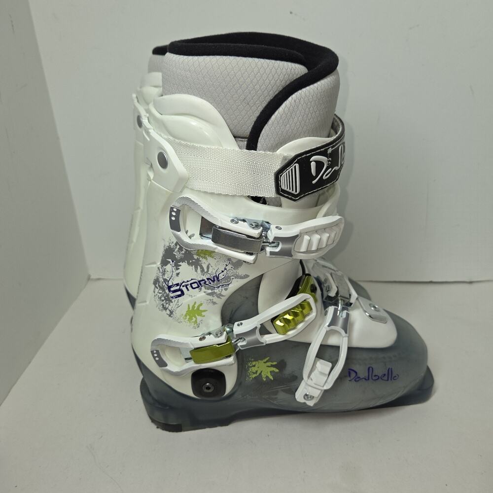 Dalbello Storm Ski Boots Womens Sz 7 White Made in Italy Skiing Snowing Snow - Picture 5 of 16